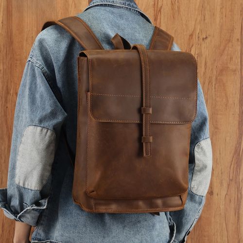 Le Sac à Dos En Cuir pour ordinateur portable